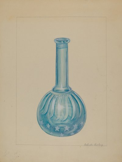 Berber Dükkanı Şişe, c. 1936. by Gertrude Lemberg