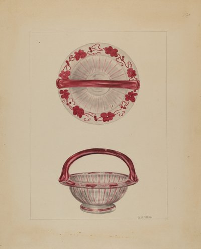 Sepet, ç. 1936. by Gertrude Lemberg