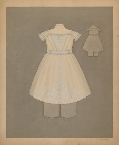 Çocuk Elbisesi, c. 1937. by Gertrude Lemberg