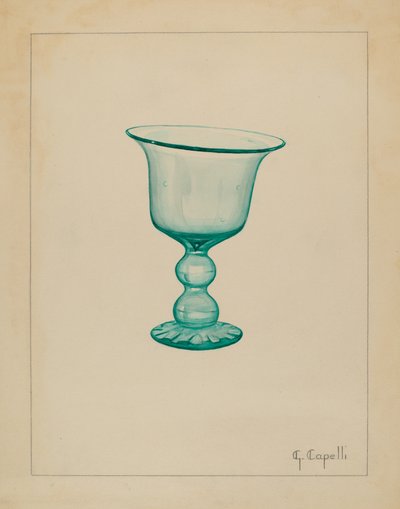 Kadeh, ç. 1936. by Giacinto Capelli
