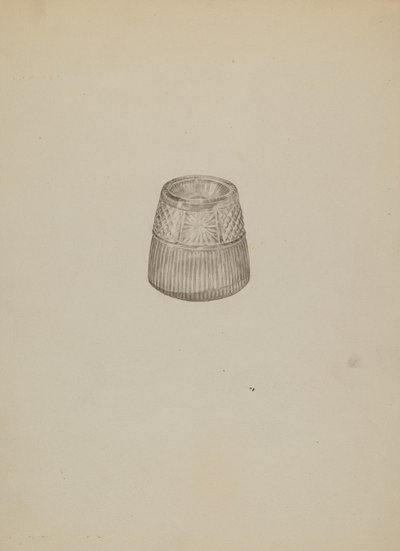 Inkwell, c. 1938. by Giacinto Capelli