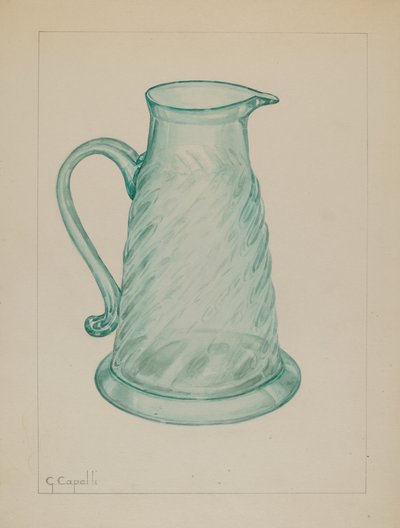 Pekmez Sürahisi, c. 1937. by Giacinto Capelli