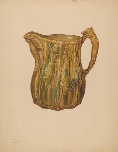 Sürahi, c. 1938. by Giacinto Capelli