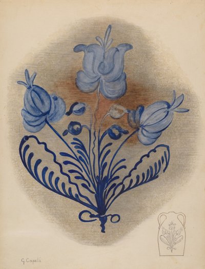 Su veya Elma Sürahisi, c. 1939. by Giacinto Capelli