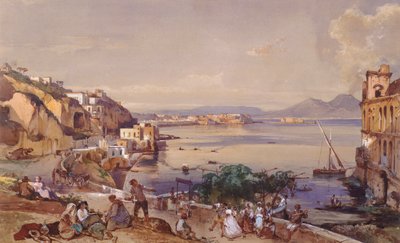 Posilippo Yolu, Napoli by Giacinto Gigante