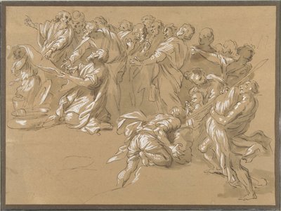 Kupayı Benjamin'in Cebinde Bulmak (?) by Giacinto Gimignani