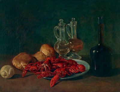 Bir tabakta karides by Giacomo Ceruti