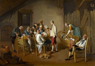 Kart Oyunu, c.1738-1750 by Giacomo Ceruti