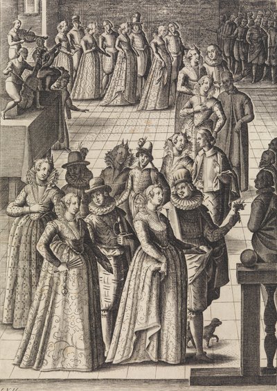 Partiler veya danslar ..., ca. 1610. by Giacomo Franco