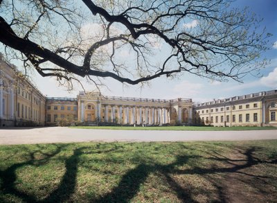 Le palais Alexandre a Tsarkoye Selo (Rus) (Tsarkoye Selo
