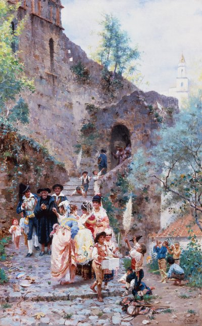 Vaftiz (tuval üzerine yağlı boya) by Giacomo di Chirico