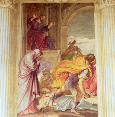 Bakire Cinayeti (fresk) by Giambattista (1526 78) Zelotti