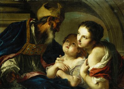 İki Çocuklu Bari Aziz Nikolaos, by Giambettino Cignaroli