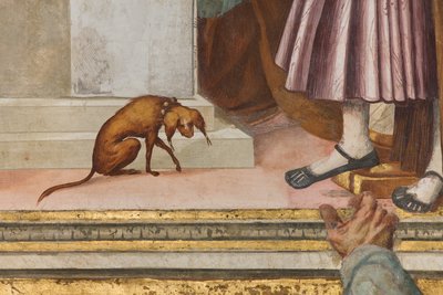 Orta Nef, Beşinci Kuzey Açıklığı, Tapınağa Sunum, Gian Francesco Bembo by Gian Francesco Bembo