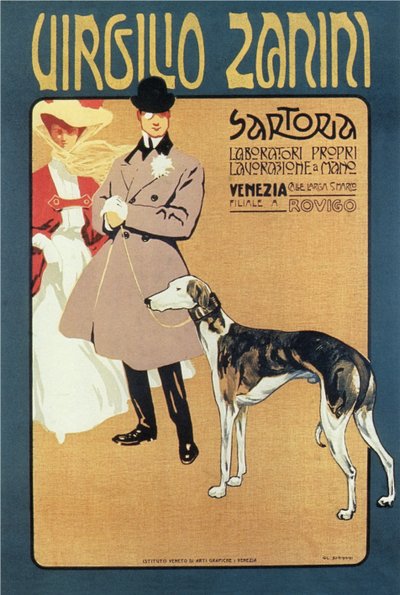 Virgilio Zanini Tayloring, 1900 by Gian Luciano Sormani