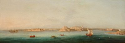 Büyük Liman, Malta, 1869 by Giancinto Gianni