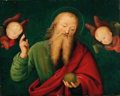 Meleklerle birlikte Baba Tanrı, c. 1510. by Giannicola di Paolo