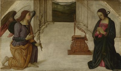 Müjde, Geç 15. yüzyıl. by Giannicola di Paolo