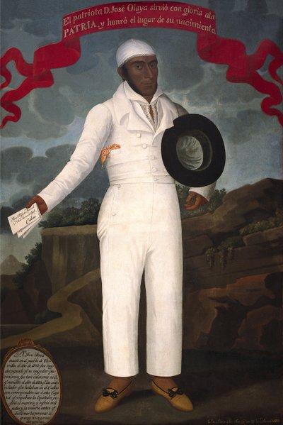 Jose Silverio OLAYA BALANDRA (tuval üzerine yağlıboya) by Gil de Castro