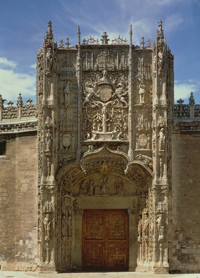 Giriş Cephesi (Ulusal Dini Heykel Müzesi) 1488-96 yapımı by Gil de Siloe