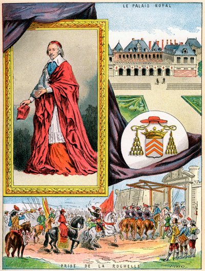 Kardinal Richelieu, 1898 by Gilbert