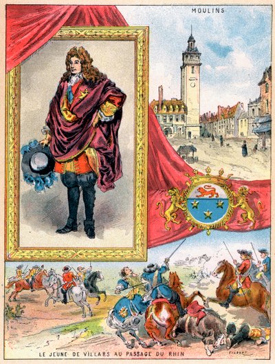 Claude Louis Hector de Villars, Fransız askeri komutanı, 1898 by Gilbert