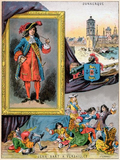 Jean Bart, Fransız deniz komutanı ve korsan, 1898 by Gilbert
