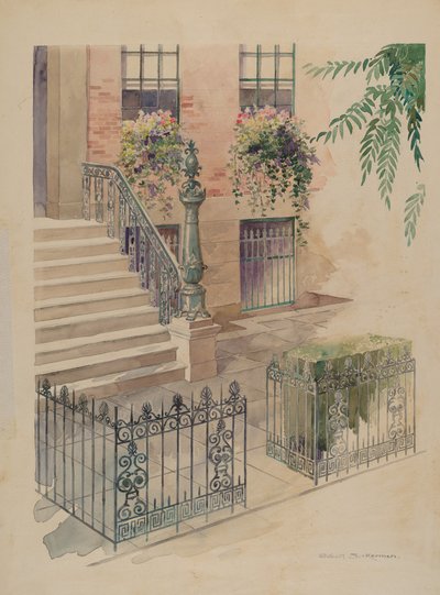 Balkon by Gilbert Sackerman