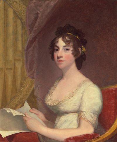 Anna Maria Brodeau Thornton Bayan William Thornton, 1804. by Gilbert Stuart