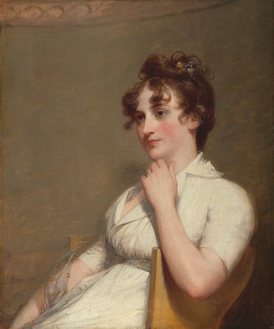 Eleanor Parke Custis Lewis (Bayan Lawrence Lewis) by Gilbert Stuart