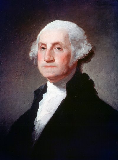 George Washington (Resim by Gilbert Stuart