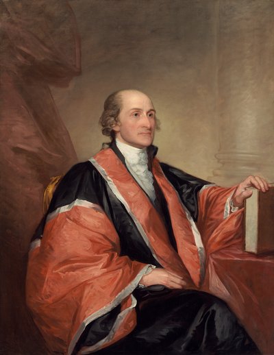 John Jay, 1794. by Gilbert Stuart