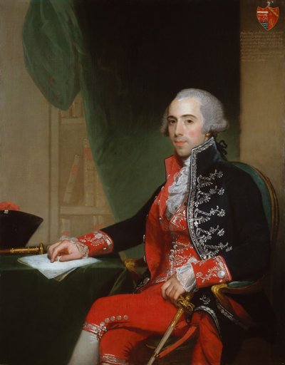 Josef de Jaudenes ve Nebot, 1794. by Gilbert Stuart