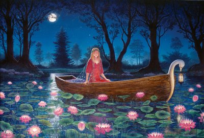 Ay ışığı nilüferleri, 2002 by Gilbert Williams