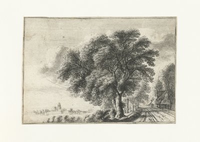 Solda Dordrecht manzaralı manzara by Gilles Neyts
