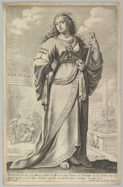 Arrie, 1647. Yaratıcılar: Gilles Rousselet, Abraham Bosse. by Gilles Rousselet and Abraham Bosse