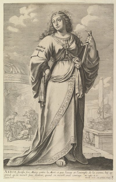 Arrie, 1647. Yaratıcılar: Gilles Rousselet, Abraham Bosse. by Gilles Rousselet and Abraham Bosse