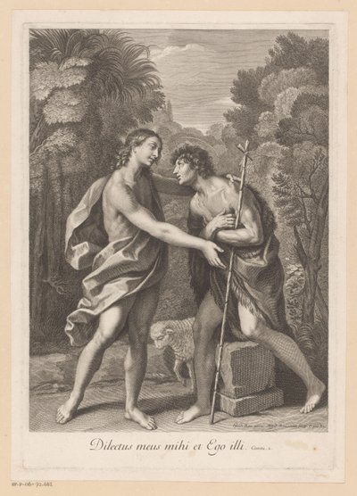 Mesih ve Vaftizci Yahya by Gilles Rousselet