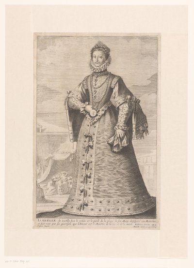 Kastilyalı Isabella Portresi by Gilles Rousselet