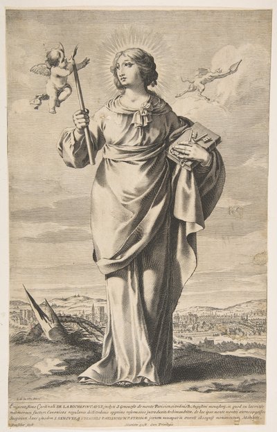 St. Genevieve.n.d. by Gilles Rousselet