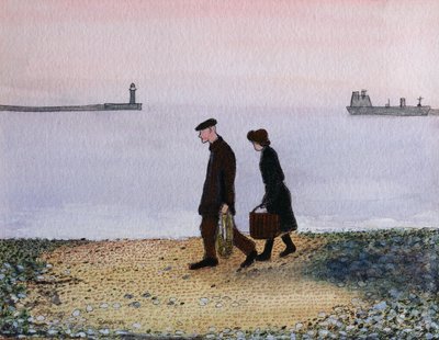Akşam Gelgiti, Cornwall, 1982 by Gillian Lawson