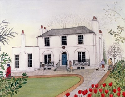 Keats Evi, Hampstead by Gillian Lawson