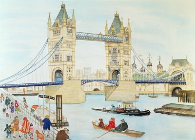 Tower Bridge, Londra by Gillian Lawson