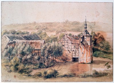Evlerle Peyzaj, c1643-1687 by Gillis Neyts