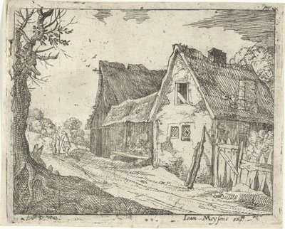 Köy yolunda çiftlik by Gillis Peeters (I)