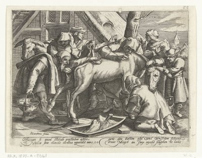 eşeği yıkamak by Gillis van Breen