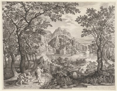 Elişa, Beytel'in Ayılar Tarafından Yitirilen Çocuklarına Lanet Ediyor by Gillis van Coninxloo