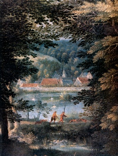 Manzara, 16. yüzyıl. by Gillis van Coninxloo