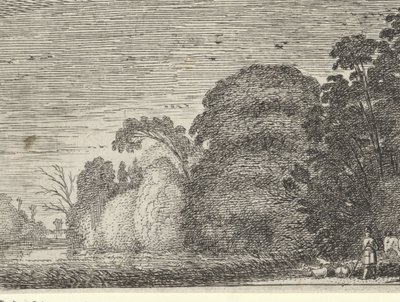 Orman kenarında çoban ve binici by Gillis van Scheyndel (I) (possibly)