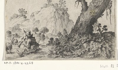 çoban çocuk Manzaralar (dizi başlığı) by Gillis van Scheyndel (I)